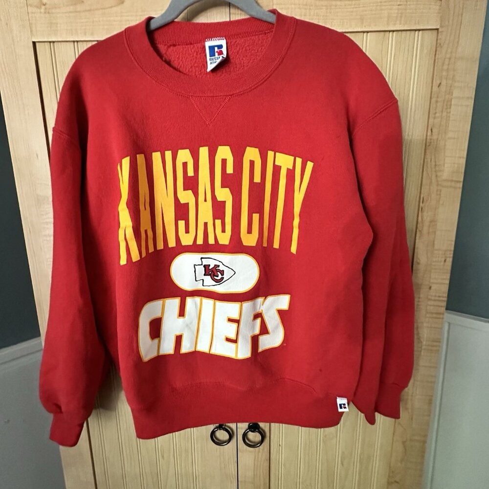 Russell Athletic Red Kansas City Chiefs Sweatshirt